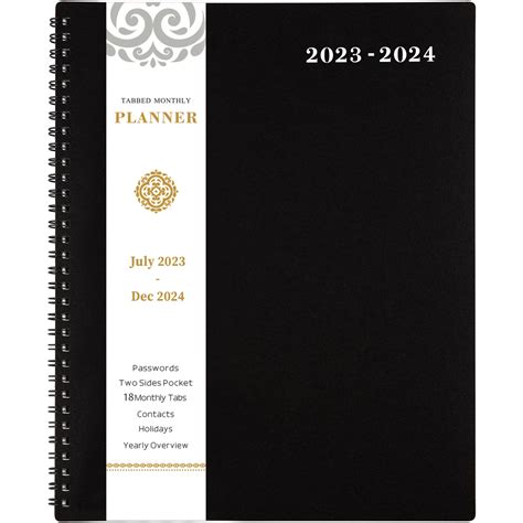 Buy Monthly Planner 2023 2024 2023 2024 Monthly Planner Jul 2023 Dec 2024 18 Month