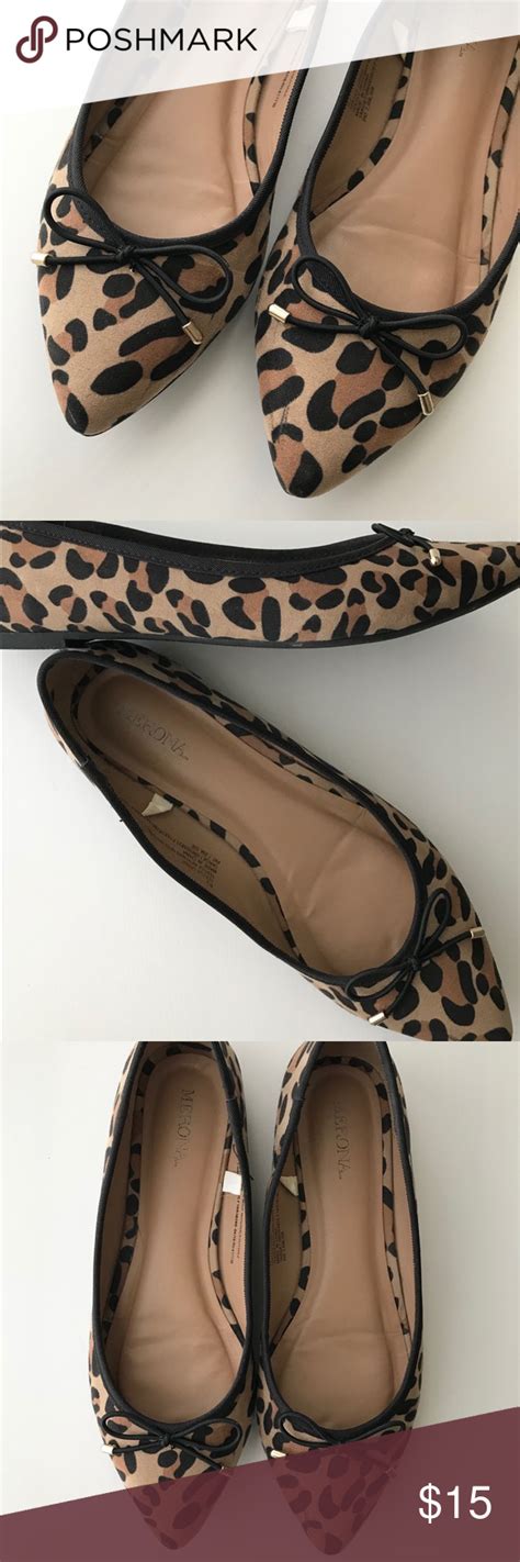 Leopard Print Pointed Toe Flats Pointed Toe Flats Flats Ballet Flat