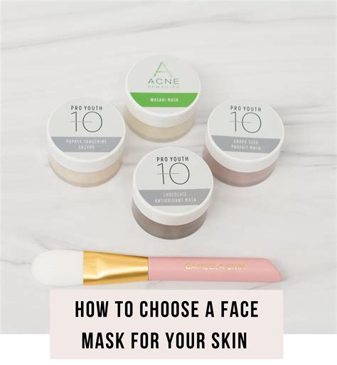 Choosing A Face Mask For Your Skin Type — Gameela Skin