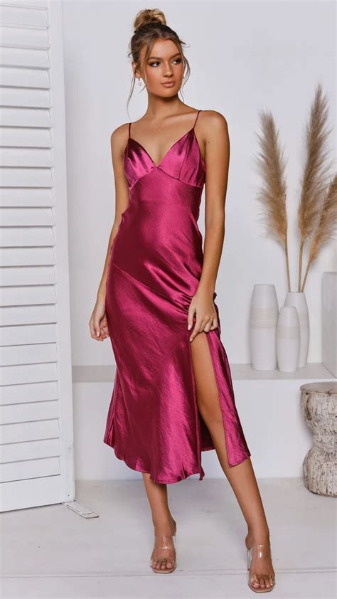 Josie Midi Dress Fuchsia In 2020 Dresses Midi Dress Fuchsia