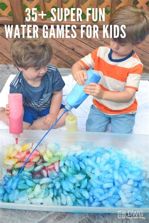35 Winning Water Games For Kids Water Games For Kids Water Games