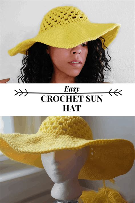 Free Crochet Sun Hat Pattern Thats Fit For Summer Littlejohns Yarn