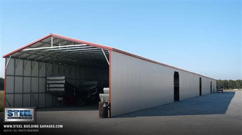 Steel Building Garages Prefabricated Metal Buildings