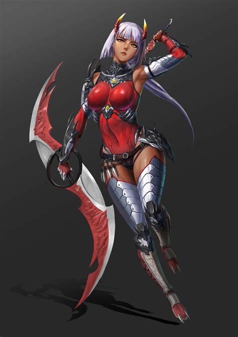 Pin By Rob On Rpg Female Character Fantasy Fighter Anime
