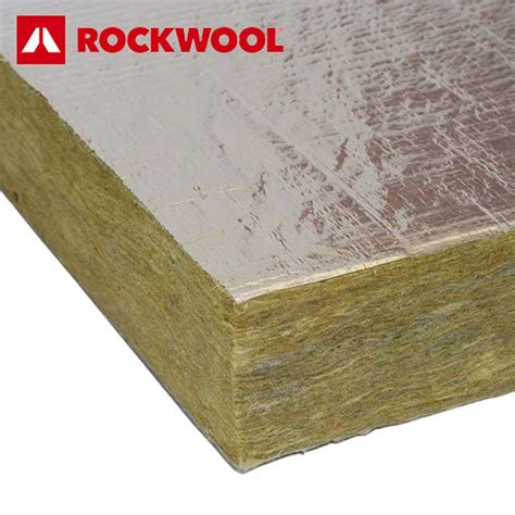 Rockwool Rwa45 Foil Faced Acoustic Slab In 100mm 288m2 Pack