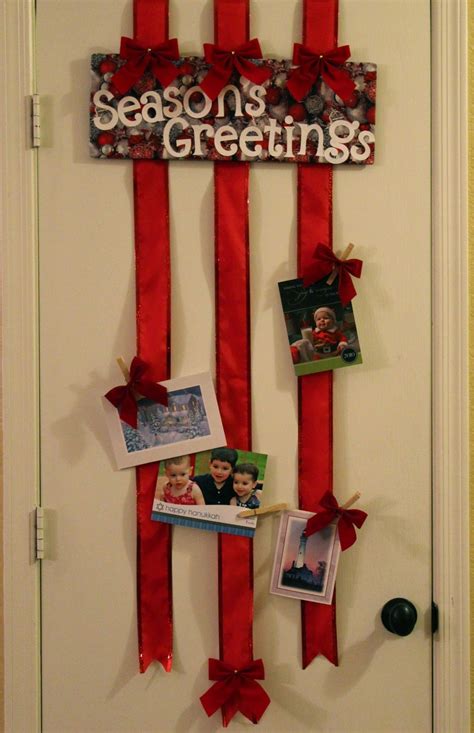 Its Written On The Wall Christmas Cards Arriving How To Display Them