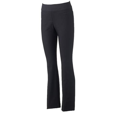 Kohls Womens Black Dress Pants