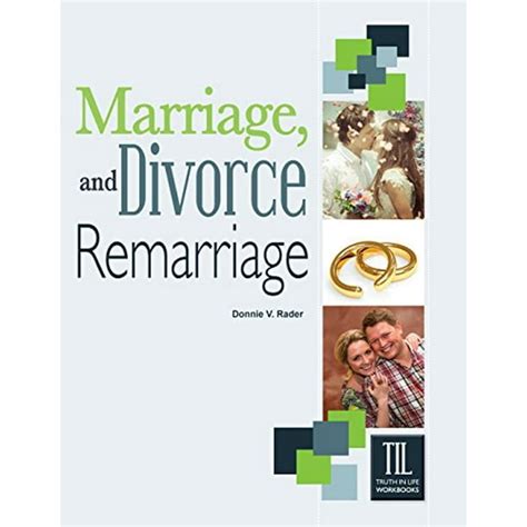 Marriage Divorce And Remarriage Paperback