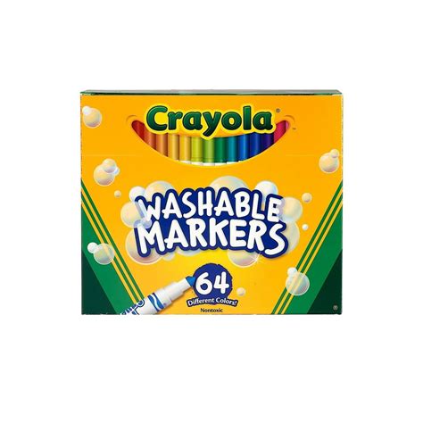 Washable Skinny Markers Pack Of 64 Set Of 64 Pack Of 2