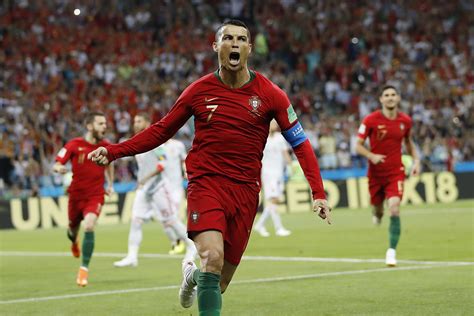 Cristiano Ronaldo Nets World Cup Hat Trick For Portugal Vs Spain