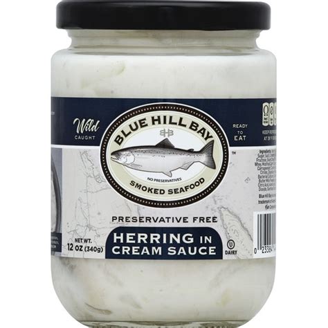 Blue Hill Bay Herring In Cream Sauce 12 Oz Instacart
