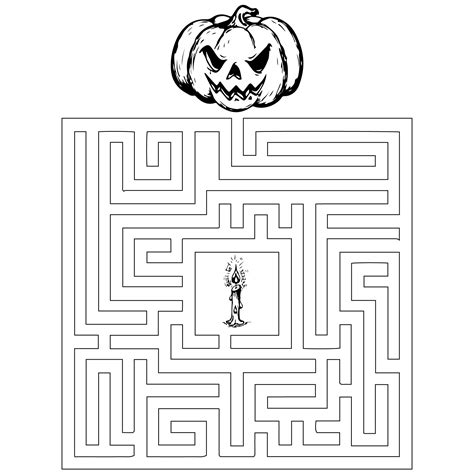 Corn Maze Pages Coloring Pages