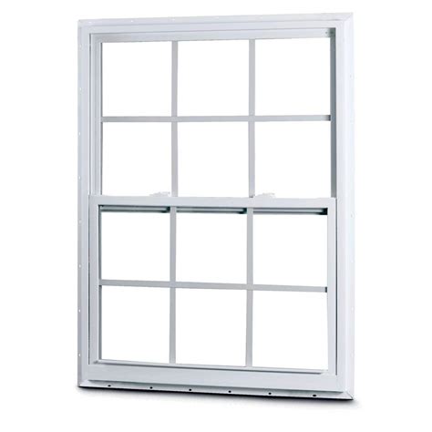 White 30x 40lap 6 Over 6 Grids Vertical Alumwindow American Mobile