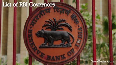 List Of Rbi Governors Of India Form 1935 To 2021 Eligibility Powers