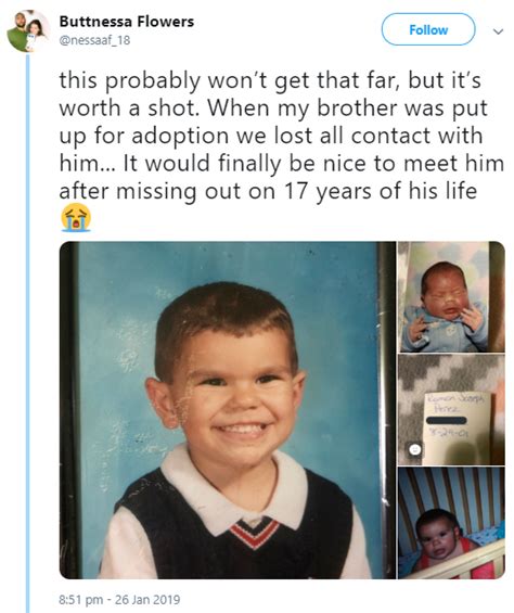 woman finds her brother who was given up for adoption 17 years ago after she took to twitter to