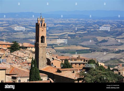 Montalcino Province Siena Tuscany Italy Stock Photo Alamy
