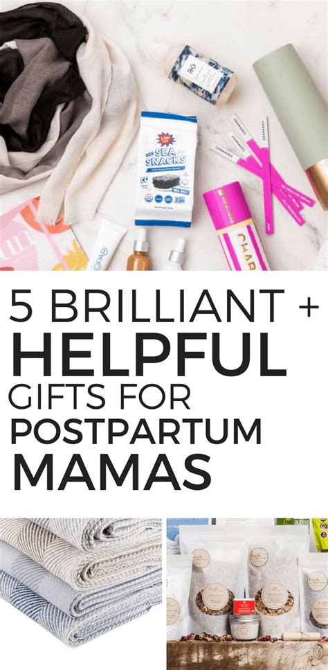 5 Brilliant Helpful Postpartum Gifts To Feel Like A Million Bucks
