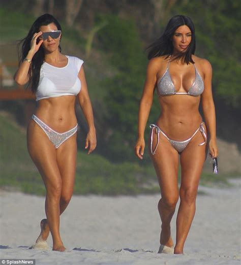 The Kardashians Take A Mexico Vacation To Show Off Their Tiny Bikinis