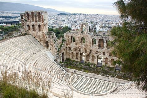 An Historic Theatre The Odeon Of Herodes Atticus My Blog