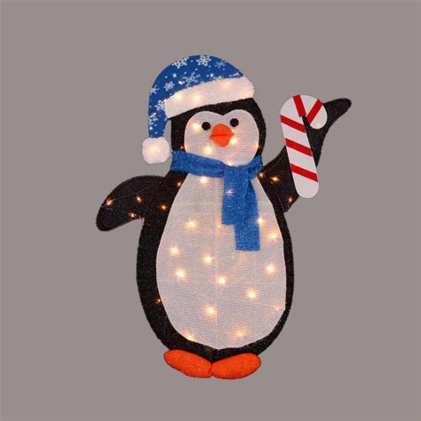 Northlight 42 In Christmas Pre Lit Penguin With Candy