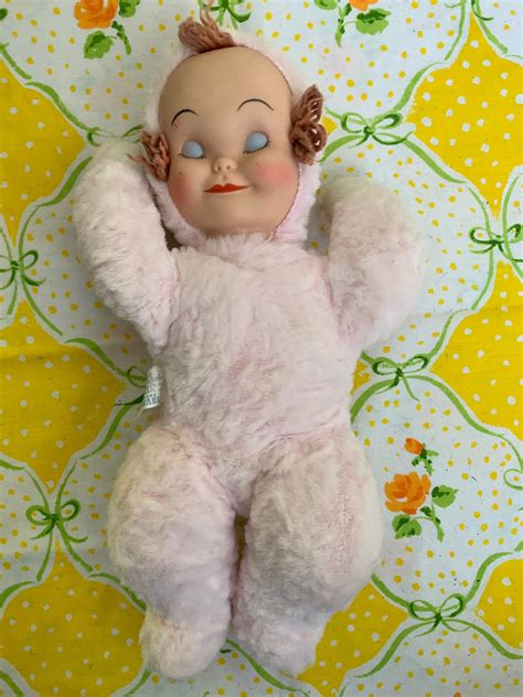 Knickerbocker Sleepy Head Doll Vintage 1940s Etsy