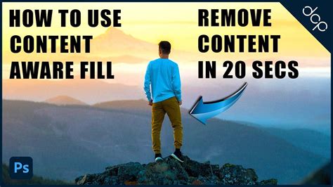 Content Aware Fill Tutorial Adobe Photoshop Remove Object From Picture Fast Youtube