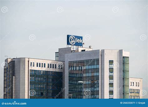 Lek The Pharmaceutical Company Owned By Novartis And Sandoz Editorial