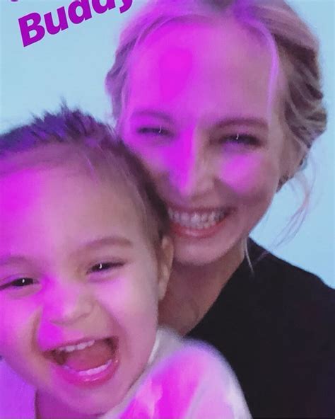 Candice King With Her Daughter Florence King At Thefrays Concert To