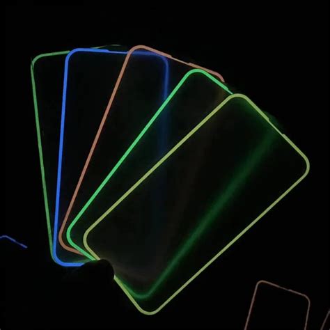 Premium Quality Full Covered Luminous Glow In Dark Tempered Glass