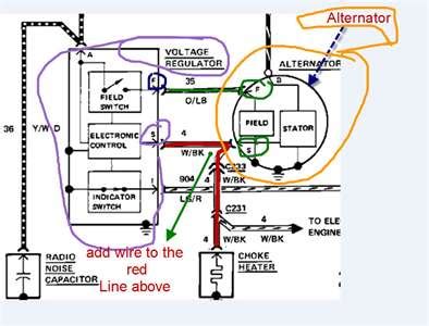 94 f150 alternator wiring diagram. 94 Ford F 150 Alternator Wiring Diagram - Wiring Diagram Networks