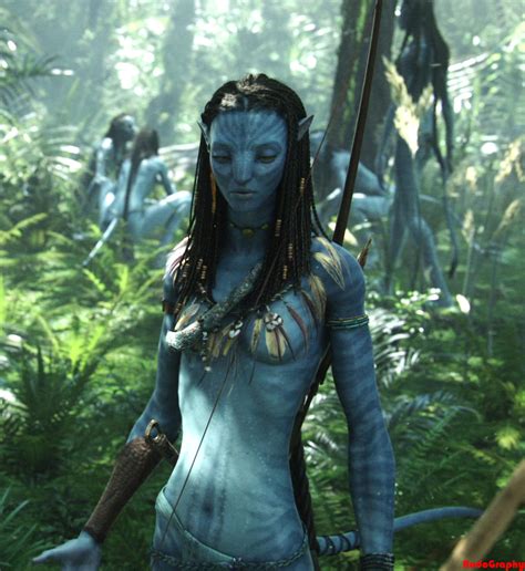 Zoe Saldana Avatar Nude