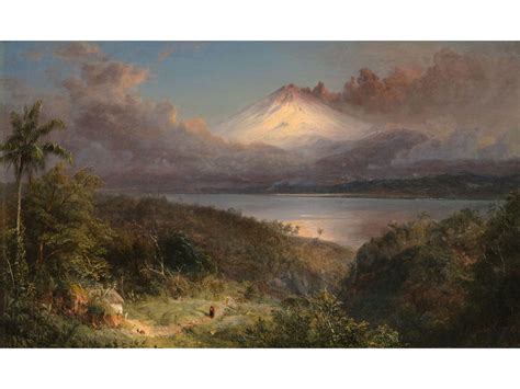 Frederic Edwin Church View Of Cotopaxi 1867 The Ibis