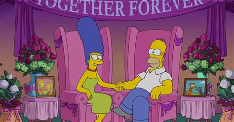 Watch Homer And Marge Simpson Quash Divorce Rumors Rolling Stone