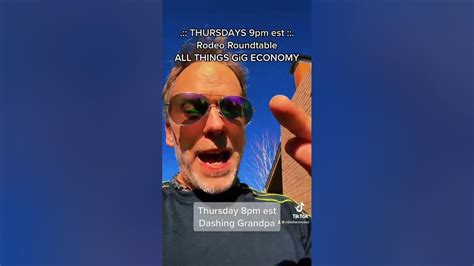 Gig Workers Rodeo Roundtable Thursdays 9pm Est6pm Pst — Join Us Live