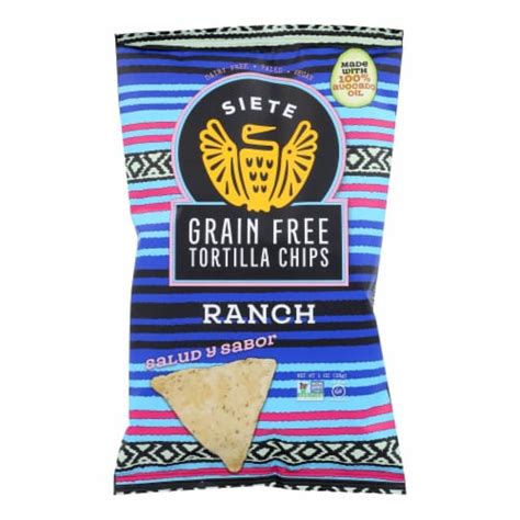 siete ranch grain free tortilla chips 5 ct 1 oz kroger