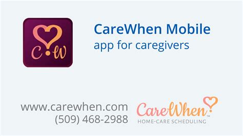 Carewhen Caregiver App For Iphone Youtube