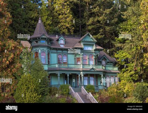 The Shelton Mcmurphey Johnson House In Eugene Oregon Stock Photo Alamy