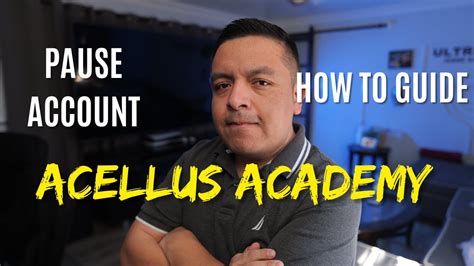 Acellus Academy How To Pause Your Account Without Getting Billed Youtube