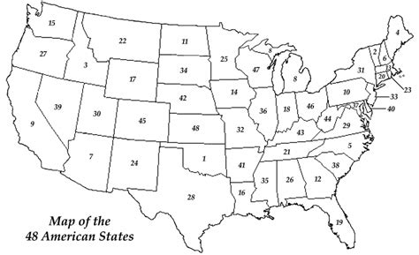 United States State Map Printable Printable Map Of The United States