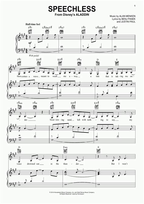 Hier gibt es akkordeonnoten, akkordeonmelodien und akkordeonstücke für dich gratis als pdf zum herunterladen. Speechless Piano Sheet Music | OnlinePianist
