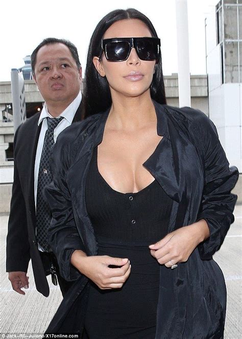 Kim Kardashian Puts Ample Assets On Display As She Boards Private Jet Kim Kardashian