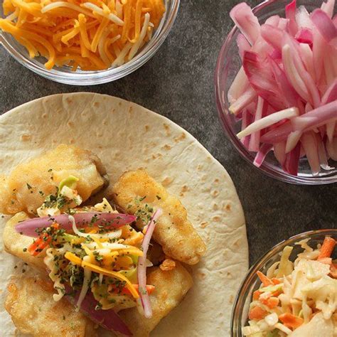 Fish Tacos With Spicy Slaw Fish Tacos Slaw Spicy