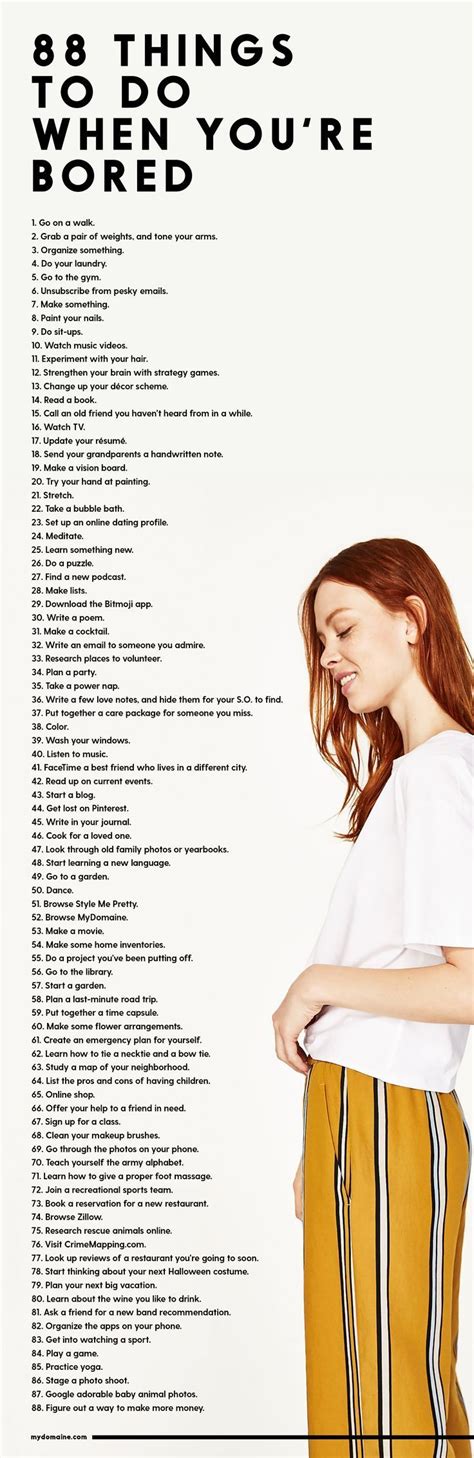 97 Things To Do When Youre Bored Unternehmungen Tipps Fürs Leben
