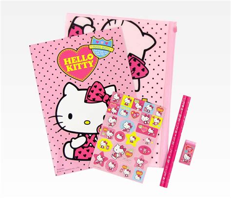 Hello Kitty Stationary Set Hello Kitty Stationery Sanrio Hello Kitty