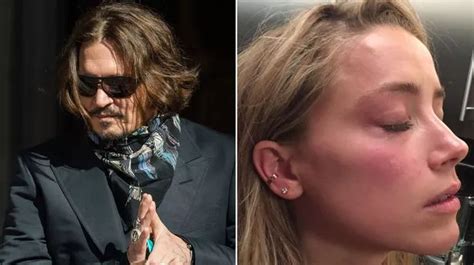 Johnny Depp Threw Phone At Amber Heard And Slapped Her Over Marriage Ending Poo Mirror Online