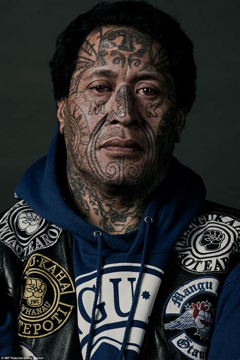 Passion shouldn't cost a fortune. New Zealand Black Power gang captured in striking pictures | Daily Mail Online
