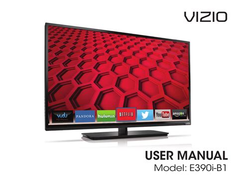 Vizio E390i B1 Flat Panel Television User Manual Manualzz