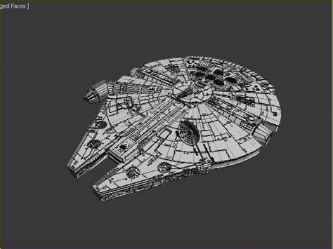 Starwar Spacecraft 3d Model Cgtrader