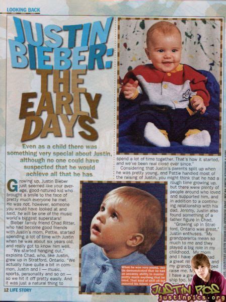 Magazines 2010 Life Story Magazine February 2010 Justin Bieber