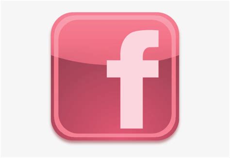 Pink Facebook Logo Png